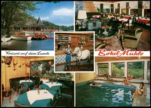 Ansichtskarte Bokel-Sprakensehl Mehrbildkarte mit der Bokel-Mühle 1981