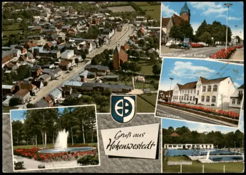 Hohenwestedt Gruß aus Hohenwestedt mit verschiedenen Ansichten 1975