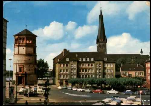 Ansichtskarte Düsseldorf Burgplatz Partie 1978
