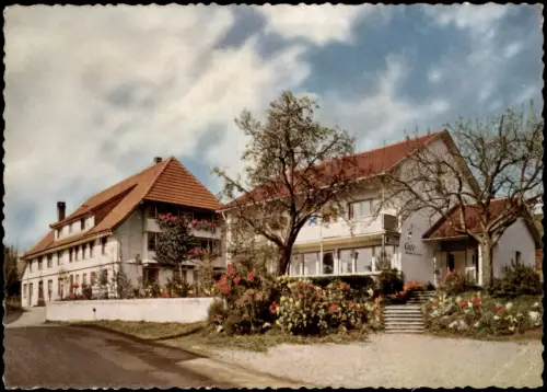 Ansichtskarte Herrischried Café Pension ZUMKELLER 1969