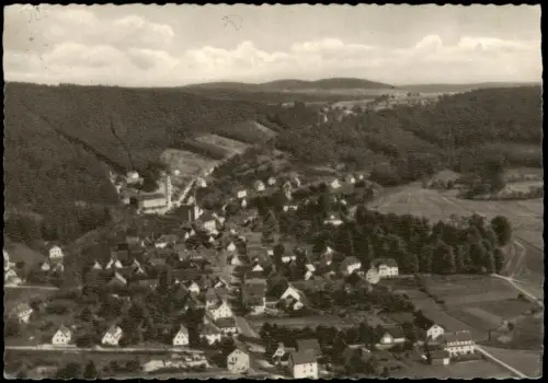 Ansichtskarte Bad Bocklet Panorama-Ansicht 1960