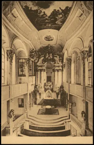 Ansichtskarte Weesenstein (Müglitz) Schloß - Schloßkirche 1915