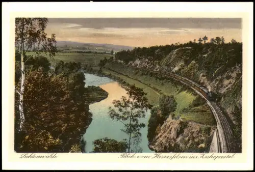 Ansichtskarte Lichtenwalde-Niederwiesa Zschopautal 1925