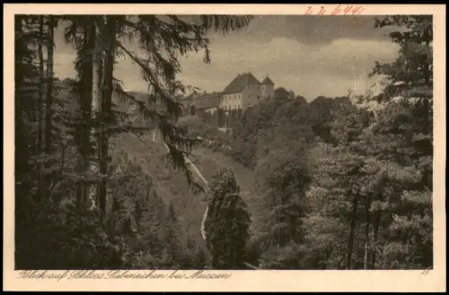 Ansichtskarte Meißen Schloß Siebeneichen 1927