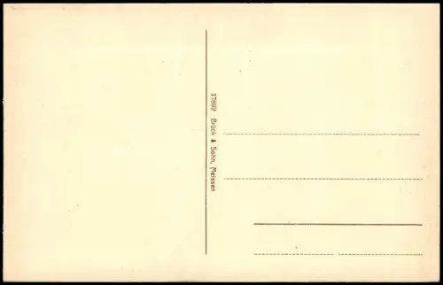 Postcard Tetschen-Bodenbach Decín Blick auf die Schäferwand 1914