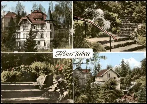 Ansichtskarte Bad Sachsa Mehrbildkarte mit Haus Tabea 1965