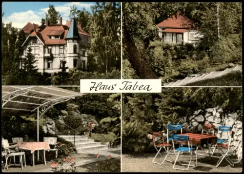 Ansichtskarte Bad Sachsa Mehrbildkarte mit Erholungsheim Haus Tabea 1970