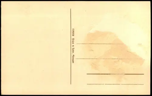 Postcard Tetschen-Bodenbach Decín Blick vom Belvedere 1914