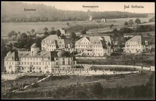 Bad Gottleuba-Bad Gottleuba-Berggießhübel Zentralbad Genesungsheim 1914