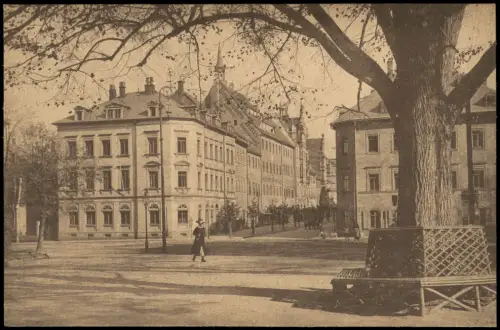 Ansichtskarte Freiberg (Sachsen) Peterstraße 1920