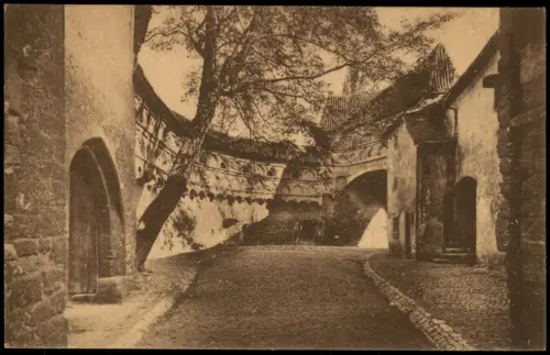 Ansichtskarte Naumburg (Saale) Marientor - Inneres 1922