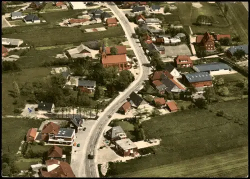 Ansichtskarte Ahlerstedt Luftbild Luftaufnahme 1982