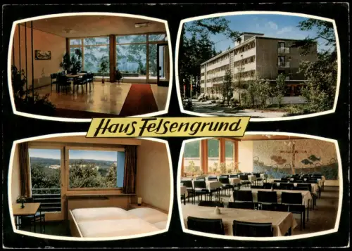 Bad Teinach-Zavelstein Mehrbild-AK Christl. Erholungsheim HAUS FELSENGRUND 1970