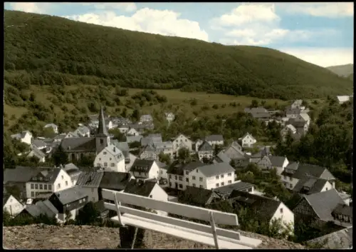 Ansichtskarte Lütz Mosel Panorama-Ansicht 1970