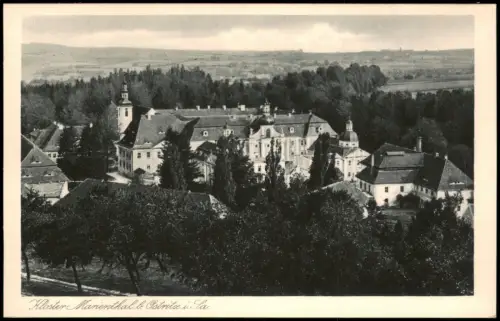 Panschwitz-Kuckau Pančicy-Kukow Blick auf Kloster St. Marienstern 1924