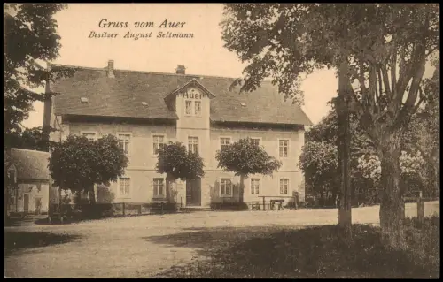 Ansichtskarte Auer-Moritzburg Gatshod bes. August Seltmann 1920