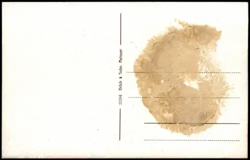 Ansichtskarte Rochsburg-Lunzenau Schloss Rochsburg Tal Brücke 1924