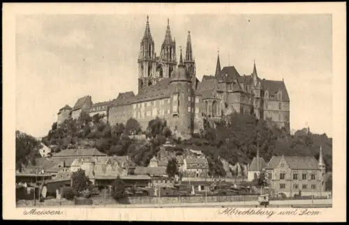 Ansichtskarte Meißen Schloss Albrechtsburg 1926