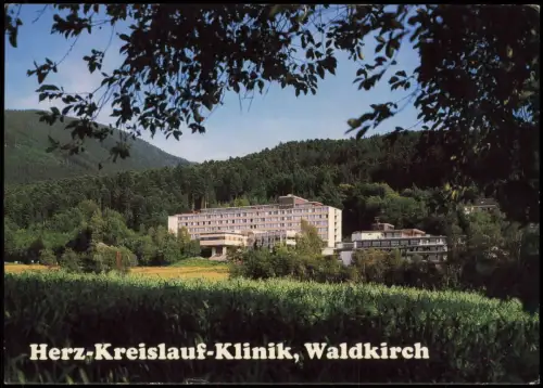 Ansichtskarte Waldkirch (Schwarzwald Breisgau) Herz- und Kreislaufklinik 1991
