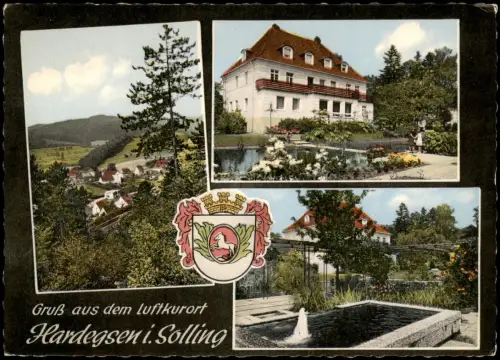 Ansichtskarte Hardegsen Mehrbildkarte mit Ortsansichten 1973