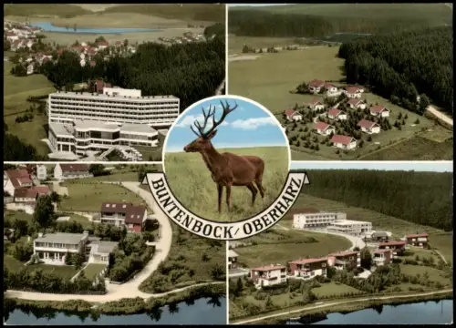 Buntenbock Mehrbildkarte mit Ortsansichten Umland-Ansichten 1971