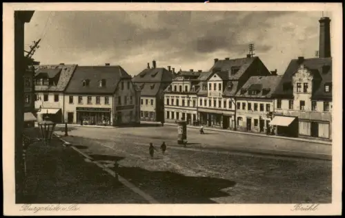 Ansichtskarte Burgstädt Brühl 1928