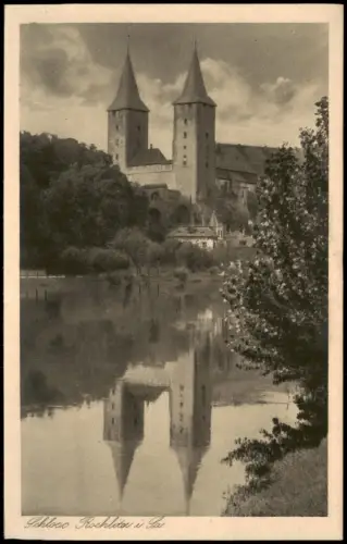 Ansichtskarte Rochlitz Schloss 1924