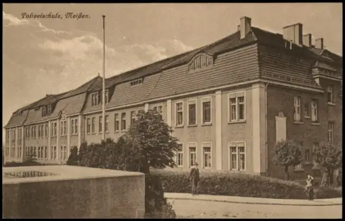 Ansichtskarte Meißen Polizeischule 1922