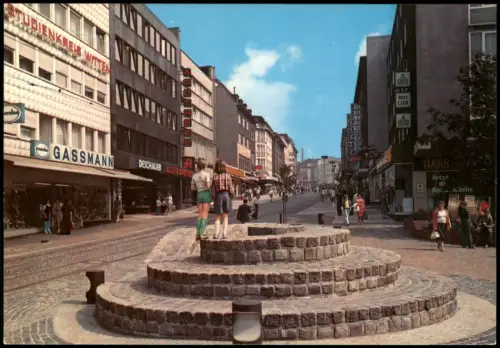 Ansichtskarte Witten (Ruhr) Bahnhofstraße 1981