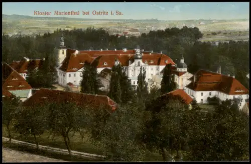 Ansichtskarte Panschwitz-Kuckau Pančicy-Kukow Kloster St. Marienstern 1914