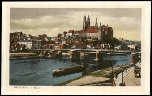 Ansichtskarte Meißen Stadt 1000 Jahre 1929