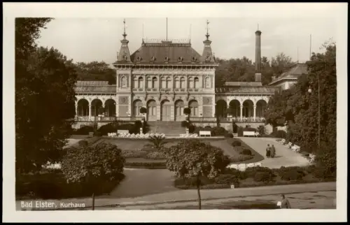 Ansichtskarte Bad Elster Kurhaus - Fotokarte 1927