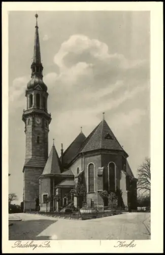 Ansichtskarte Radeberg Kirche 1925