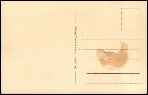 Ansichtskarte Rochlitz Partie am Schloß 1925