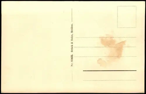 Ansichtskarte Meißen Rote Stufen - Weg 1925