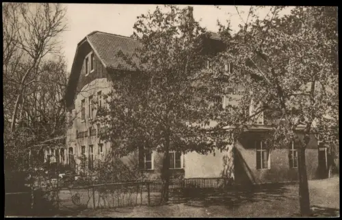 Ansichtskarte Bautzen Budyšin Restaurant Weite Bleiche Spreetal 1917