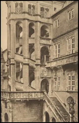 Ansichtskarte Torgau Schloss Hartenfels - Wedelstein 1918