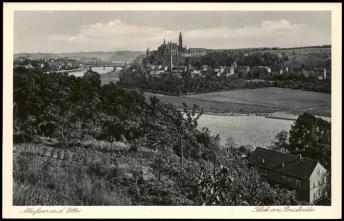 Ansichtskarte Meißen Blick vom Proschwitz 1927