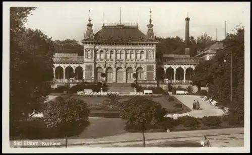 Ansichtskarte Bad Elster Kurhaus - Fotokarte 1927