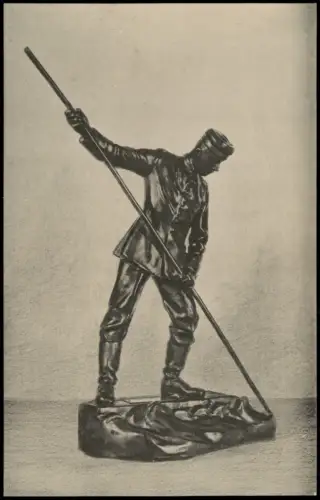 Ansichtskarte  Pionier beim staaken Militärverein Chemnitz 1926