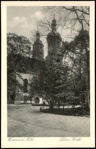 Ansichtskarte Wurzen St. Marien Dom 1926