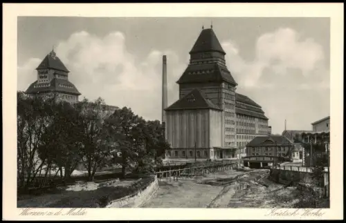 Ansichtskarte Wurzen Krietsch-Werke 1928