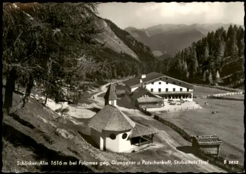 Ansichtskarte Igls Schlickeralm Fulpmes Fotokarte 1971