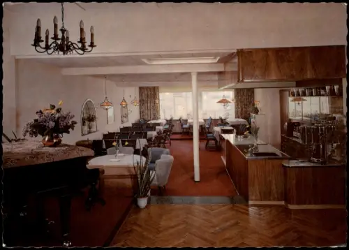 Ansichtskarte Hausen im Killertal Gastraum Restaurant Silberburg 1962