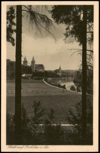 Ansichtskarte Rochlitz Panorama ca 1935 1935
