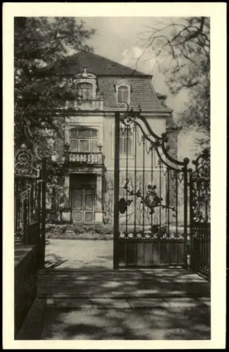 Ansichtskarte Ottendorf-Okrilla Hermsdorfer Park - Schloß 1938