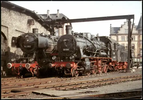 Ansichtskarte  Dampflokomotive bw Worms 1993