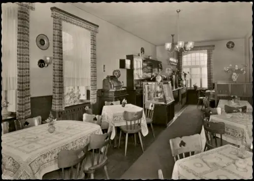 Ansichtskarte Hagen (Westfalen) Parkhaus Funckenhausen Vorhalle 1956