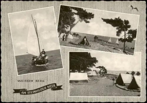 Mardorf Steinhuder Meer Neustadt Rübenberge 3 Bild Segelboot Campingplatz 1972