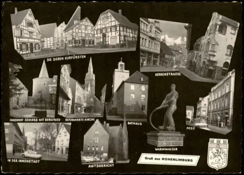 Hohenlimburg-Hagen (Westfalen) MB Herrenstraße Innenstadt Amtsgericht 1971